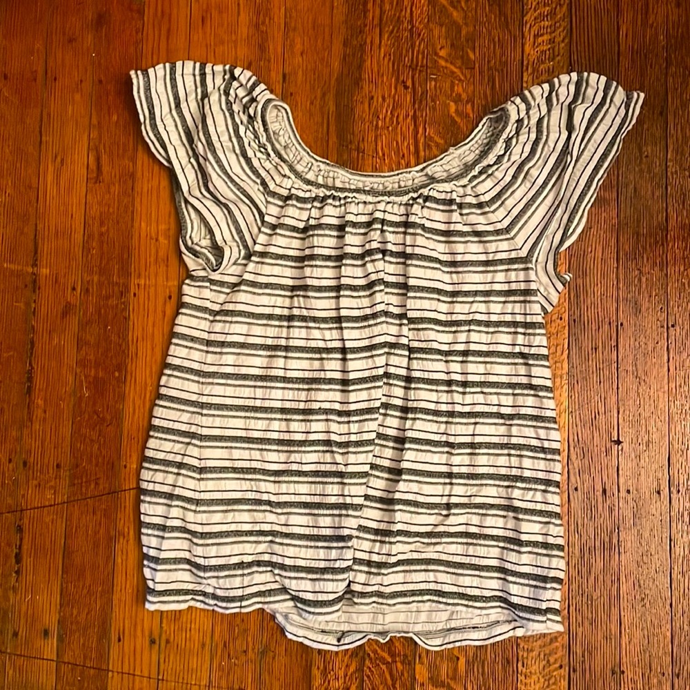 Black & White striped top